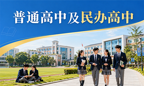 普通高中以及民办高中